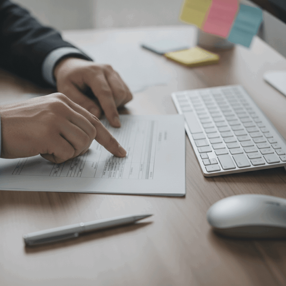 Validation manuelle assistée d'une commande extraite automatiquement par système intelligent