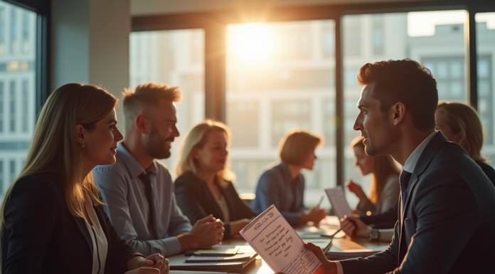 Motifs valables d’absence : connaître les raisons autorisées de manquer au travail Environnement de bureau professionnel avec un groupe diversifié