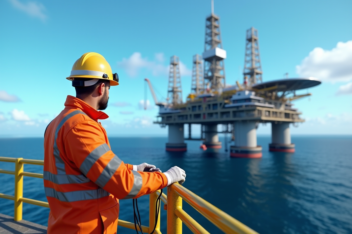 plateforme pétrolière