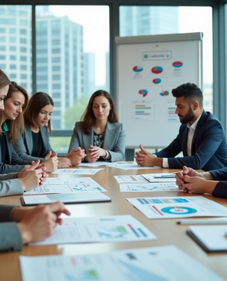 Types de qualité : combien en existe-t-il ? Décryptage et analyse Groupe divers d'adultes en réunion d'affaires